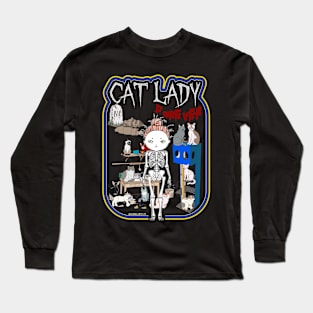 Cat Lady Forever Long Sleeve T-Shirt